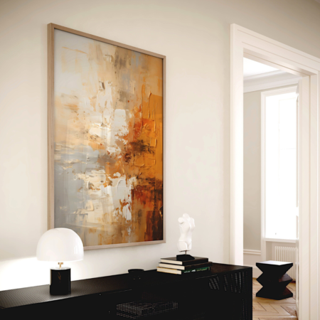 tableau abstrait moderne – touche luxe pour votre intérieur