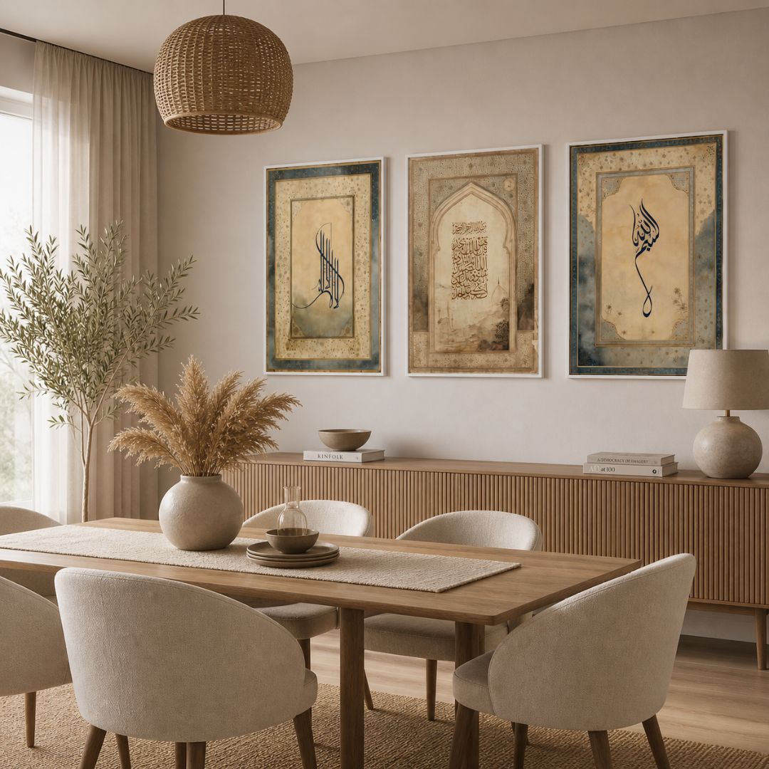 tableau décoratif islamique moderne – triptyque calligraphie élégante beige minimaliste (copie) tableau décoratif islamique moderne – triptyque calligraphie élégante beige minimaliste (copie)