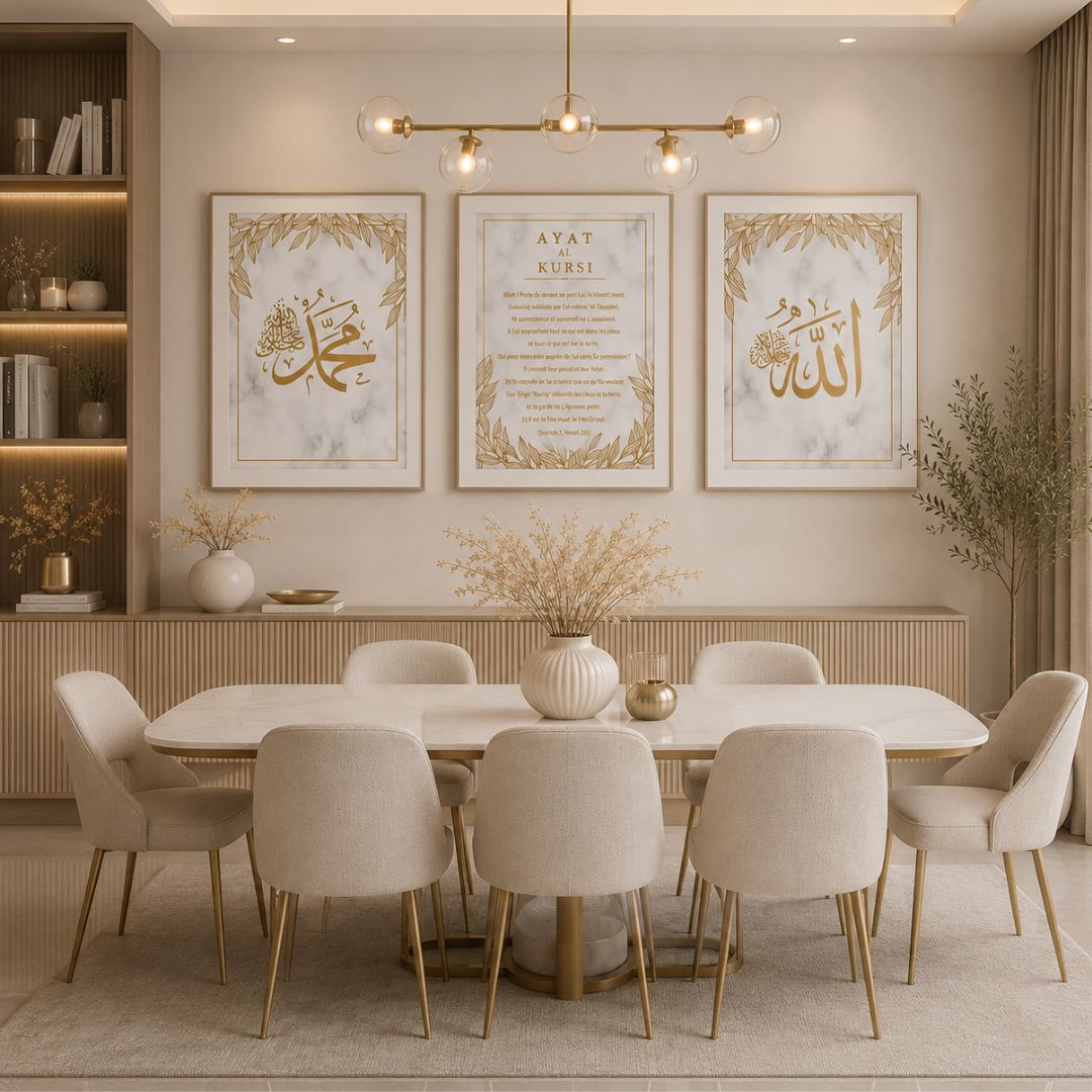 tableau islamique noir et doré ayat al kursi – décoration murale luxe en 3 pièces (copie) tableau islamique noir et doré ayat al kursi – décoration murale luxe en 3 pièces (copie)