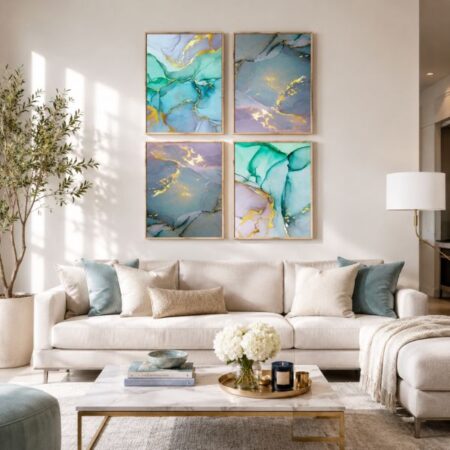 Promo Categories tableaux abstraits marbre & doré – décoration murale Élégante (copie)