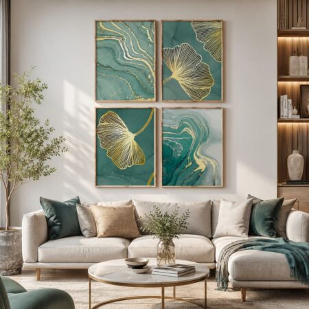 Promo Categories tableaux abstraits marbre & doré – décoration murale Élégante (copie) (copie)
